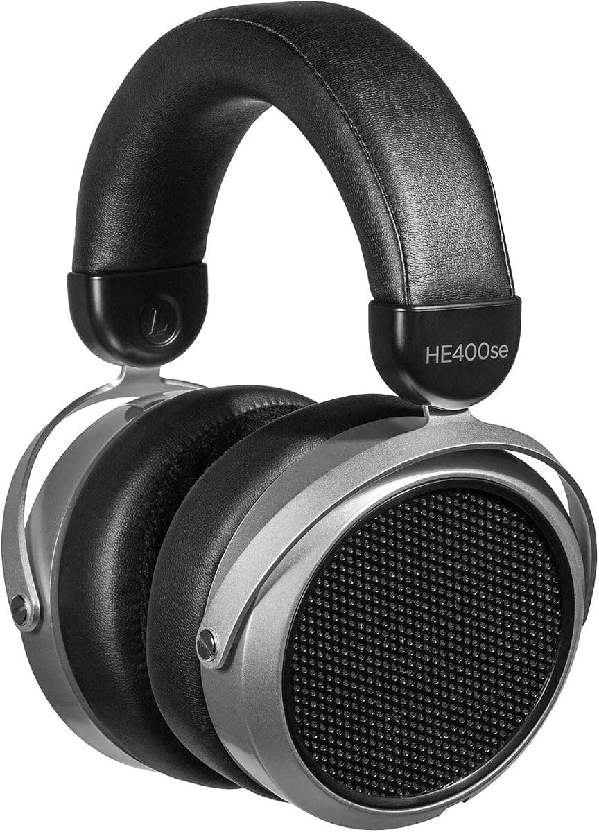 Hifiman HE400se Kulak Üstü/Over Ear Full-Size Open-Back/Arkası Açık Planar Magnetik Hi-Fi Kulaklık, Stüdyo/Audiophiles için