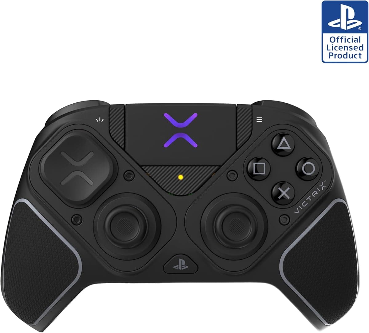 Turtle Beach Victrix Pro BFG Reloaded Wireless Gaming Controller Officially Licensed for PlayStation 5, PS5, PS4, PC, Fightpad Module, Hall-Effect Sticks/Triggers, Customizable Controls - Black