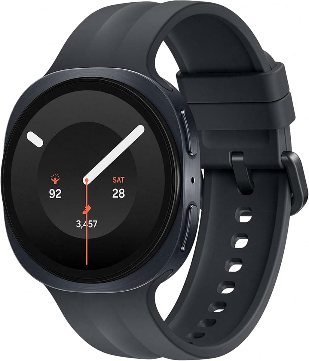 Samsung Galaxy Watch9 Koyu Gri, 40mm, Bluetooth, İncelik, Konfor, İkonik Tasarım, Kişiselleştirilmiş Uyku Deneyimi, Sağlık Koçu, 390 mAh Pil, Konuşmak için Bileğini Kaldır (Samsung Türkiye Versiyonu)