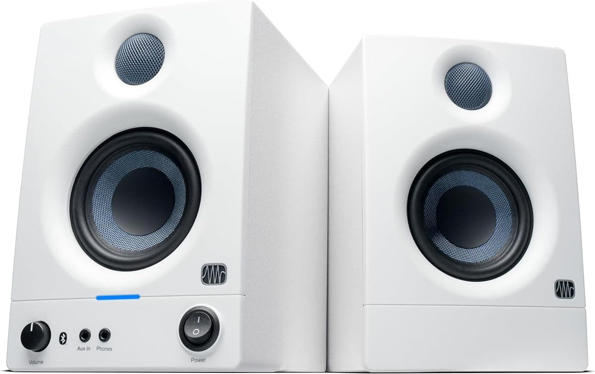 Presonus Eris 3.5BT (2. Nesil) | 3.5" Bluetooth Kablosuz Teknolojili Medya Referans Monitör, 50 Watt