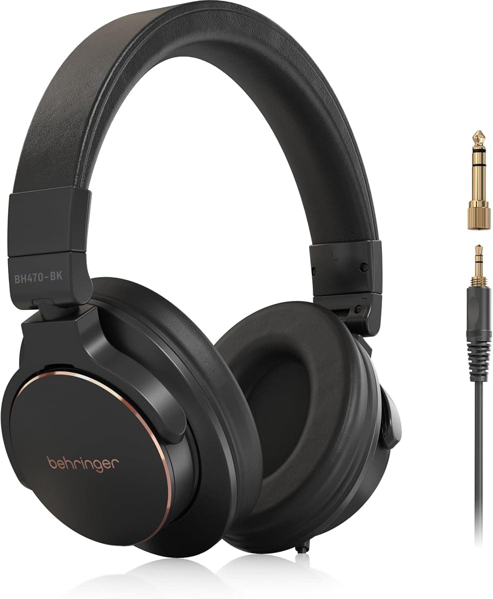 Behringer BH470-BK Studio Monitoring Headphones