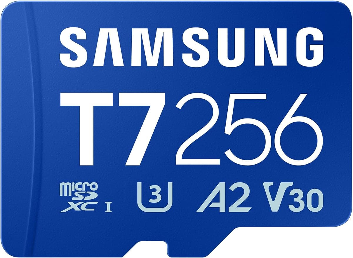 Samsung microSDXC T7 256GB, 170 MB/s'ye kadar aktarım hızları | Sıradan Oyuncular, Amatör Yaratıcılar ve Günlük Kullanıcılar için yapılan microSD (MB-MB256T/AM)