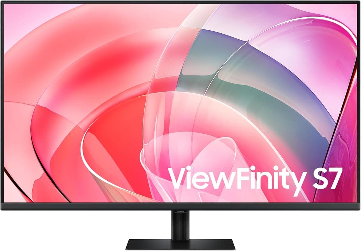 Samsung ViewFinity S7 S70D 37 inç VA 60Hz UHD 4K Monitör LS37D702EAUXUF · 37 inç