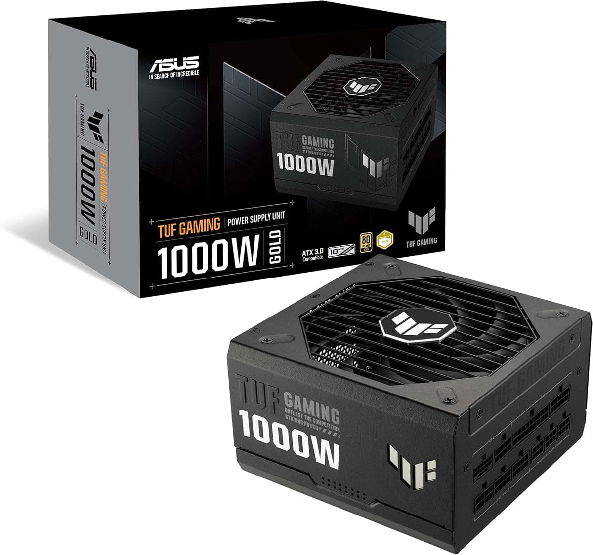 TUF-GAMING-1000G | TUF GAMING-1000G 80+ Gold 1000W Modüler ATX 3.1 Uyumlu 10 Yıl Garanti
