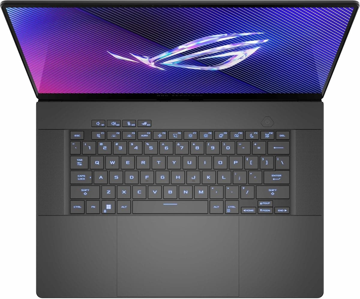 ASUS ROG Zephyrus G16 GU605CP-QR144 - Gaming Dizüstü Bilgisayarı | NVIDIA® GeForce RTX™ 5070 Laptop GPU 8GB GDDR7 | Intel® Core™ Ultra 7 255H İşlemci | 32 GB RAM | 1 TB SSD | 16 İnç OLED 240Hz | DOS · 32 GB · 16 inç