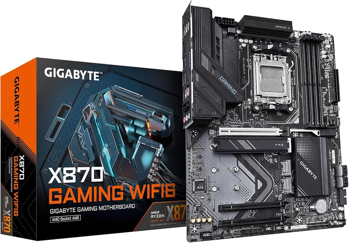GIGABYTE ANAKART AMD AM5 ATX X870 GAMING WIFI6