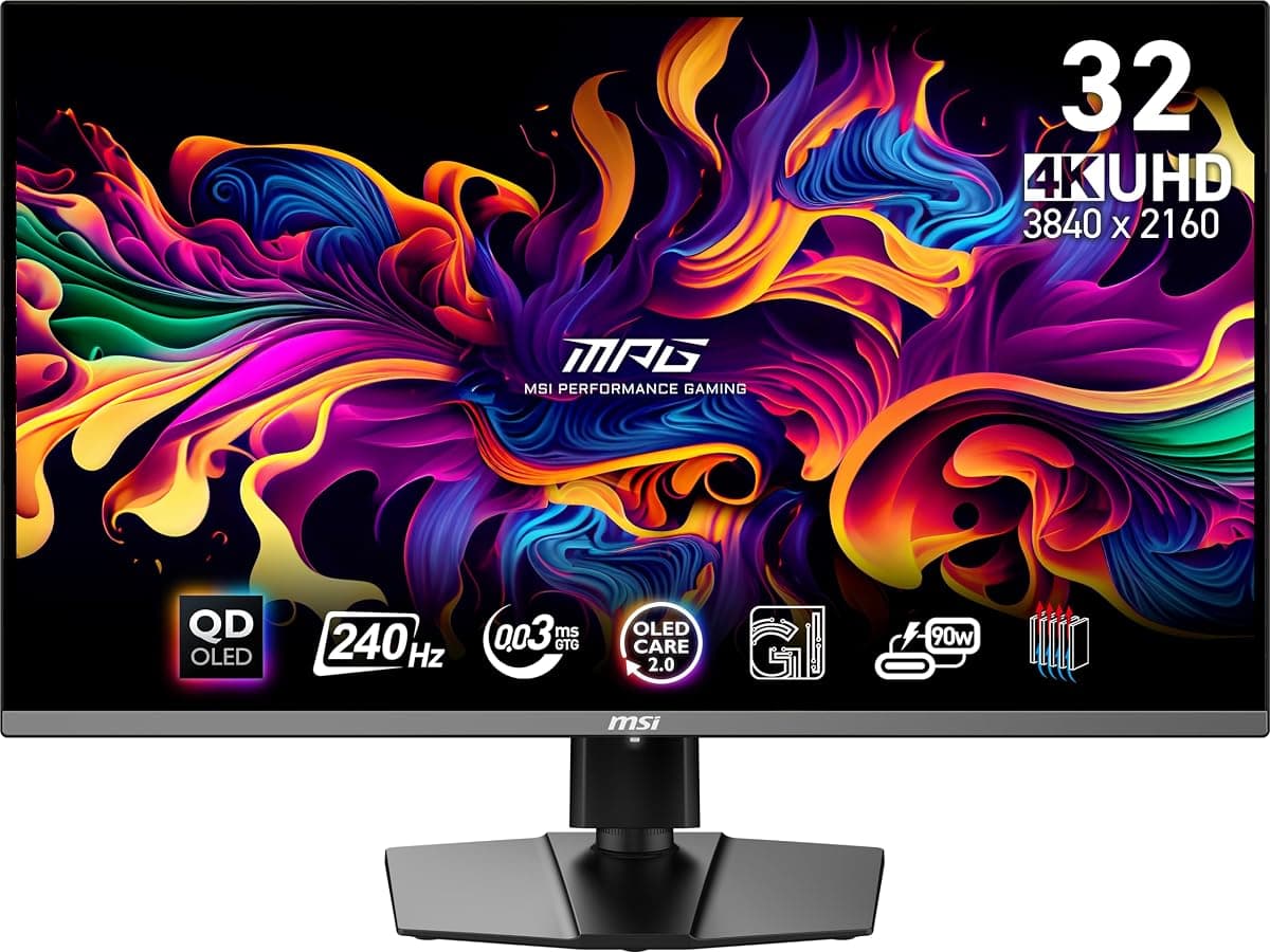 MSI 31.5" MPG 321URX QD-OLED · 31.5 inç