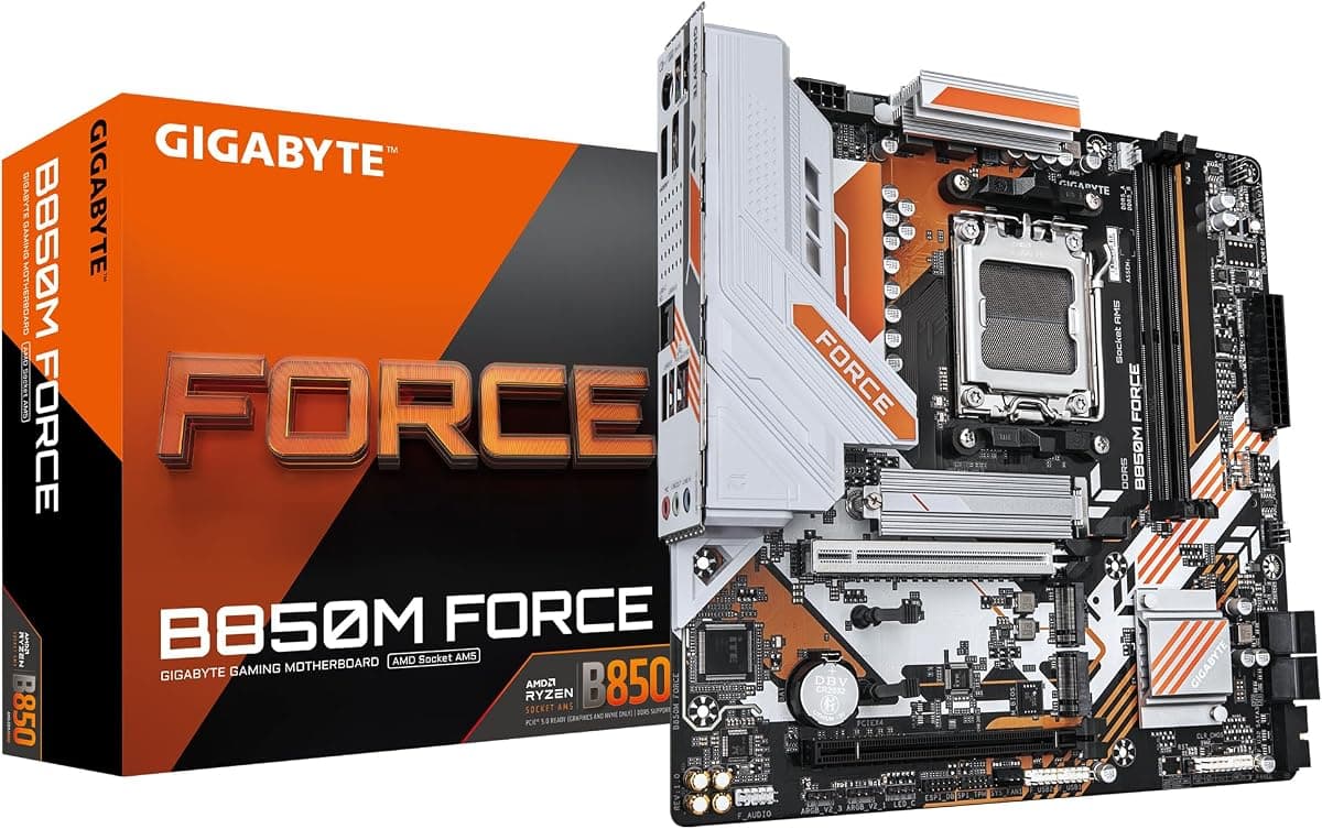 GIGABYTE ANAKART AMD AM5 MATX B850M FORCE