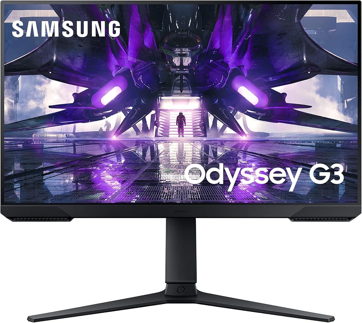 Samsung Odyssey G3 LS24AG320NUXUF 24"inç Oyuncu Monitörü, 1ms, VA, 165HZ, FreeSync Premium, HAS+Pivot, Eye Saver Mode, Flicker Free, Game Mode