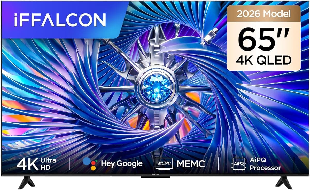iFFALCON 65U65A Pro 65 İnç Akıllı TV 4K QLED Renkli Quantum Crystal HDR 10+ Gaming Google TV · 65 inç