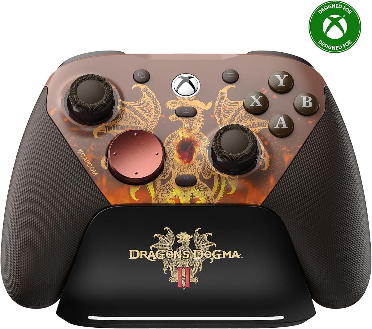 GameSir G7 Pro Kablolu 3 Mod TMR Sticks, Hall Effect Analog Controller Xbox Series X|S, Xbox One, Android ve Windows Dragon's Dogma 2 Edition