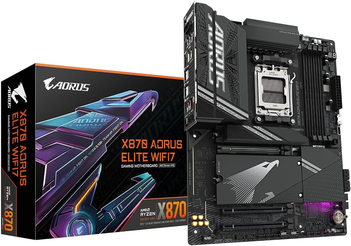 GIGABYTE ANAKART AMD AM5 ATX X870 AORUS ELITE WIFI7