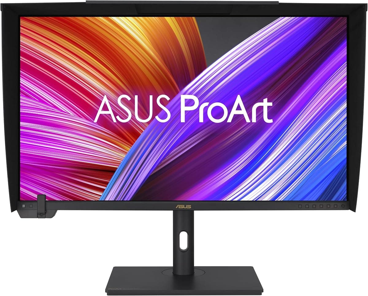 ASUS ProArt PA32UCXR 32 İnç 4K DCI-P3 Mini LED USB-C Profesyonel Monitör | Calman Ready, %97 DCI-P3, %99 Adobe RGB, Delta E < 1, Otomatik Kalibrasyon, Dolby Vision, HLG, DisplayHDR 1400, HDR10