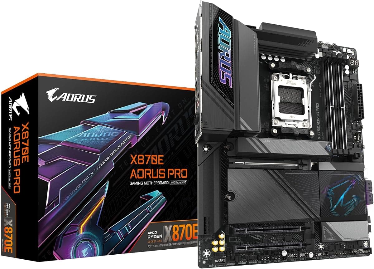 GIGABYTE ANAKART AMD AM5 ATX X870E AORUS PRO