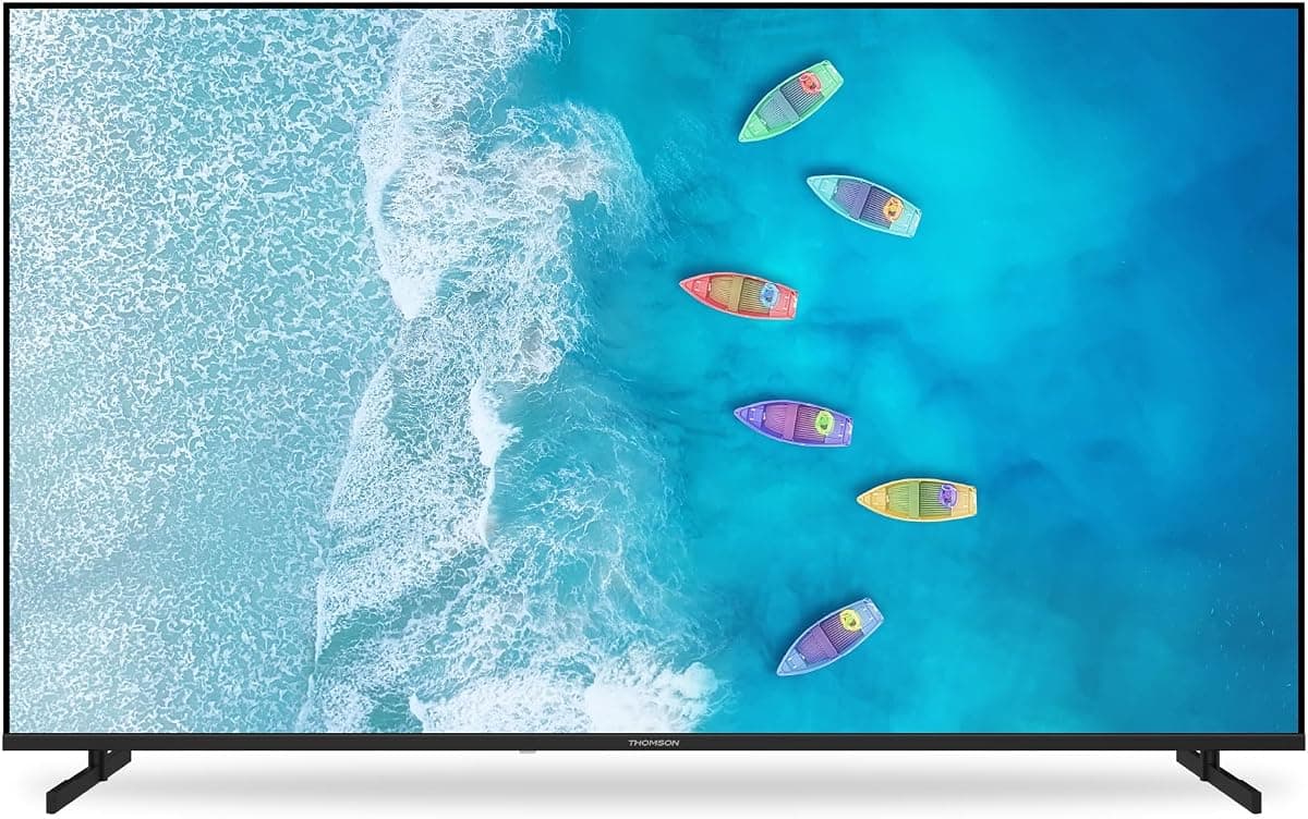 Thomson TV 50 İnç (126 cm) 4K UHD Smart Google TV, Sesli Kontrol, Google Cast, Dolby Audio, HDR10, WiFi, Bluetooth, HDMI 2.1, 50UG4S15