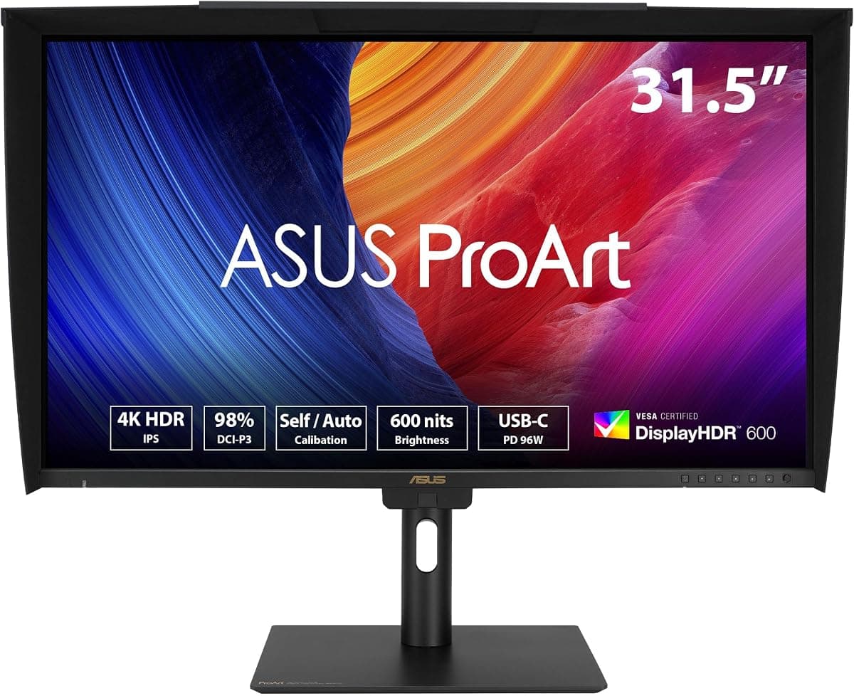 ASUS ProArt Display PA32UCE 31.5″ 60Hz 5Ms 4K UHD Adaptive Sync IPS Pivot Monitör