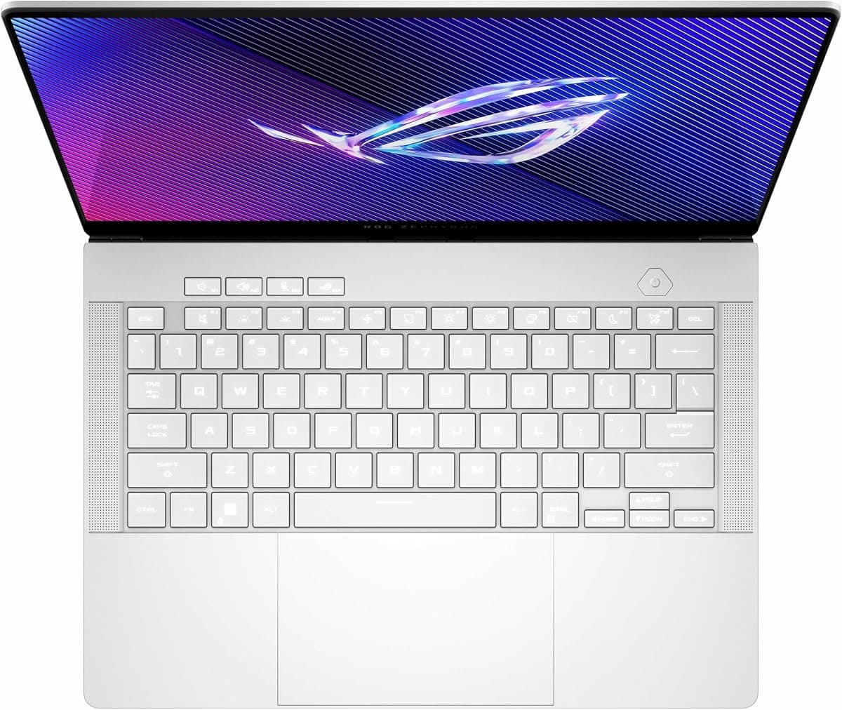 ASUS ROG Zephyrus G14 GA403GM-SY016W Gaming Dizüstü Bilgisayar | NVIDIA GeForce RTX 5060 8GB GDDR7 | AMD Ryzen AI 9 465 2.0 GHz | 16GB LPDDR5X RAM | 1TB SSD | 14" 3K OLED | Win11 · 14 inç